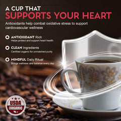 Cardiology Coffee whole beans in a bowl ready to grind