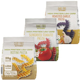 Care Free Kitchen Rotini Keto Pasta front pack highlighting 20g protein per serving