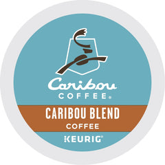 Caribou Blend K-Cups offer convenient single-serve for Keurig brewers.