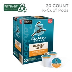 Caribou Coffee K-Cups box for twenty One Step Lattes.