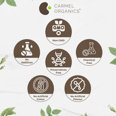 Carmel Organics Edible Basil Seeds added to smoothies for fiber boost