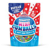 Carousel Assorted Mini Gumballs bag ready for gumball machine refills.