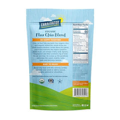 Spoon over yogurt with Carrington Farms Flax Chia Blend for extra fiber