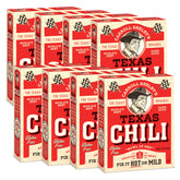 Carroll Shelby's Chili Kit eight-pack box displayed for family meals and gatherings.