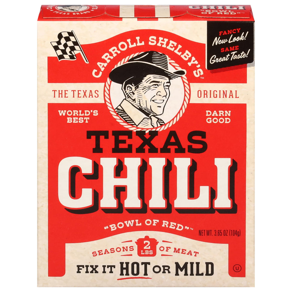 Carroll Shelby's Chili Kit box ready to elevate your next meal.