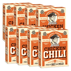 Carroll Shelby's White Chicken Chili Kit front view for quick weeknight dinners