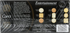 Carr's cheese pairing setup featuring Carr's crackers