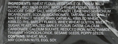 Carr's wafers closeup showing crisp edges and light texture