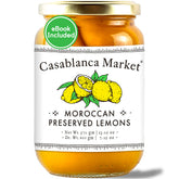 Casablanca Market preserved lemons in a jar ready for Moroccan dishes