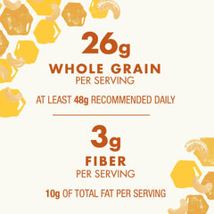 Cascadian Farm Honey Cashew Granola as a yogurt topping for texture and sweetness