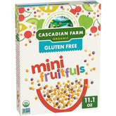 Cascadian Farm Mini Fruitfuls box front with organic labeling