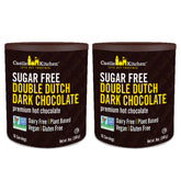 Castle Kitchen Sugar Free Dark Chocolate pack front showcasing keto-friendly indulgence.