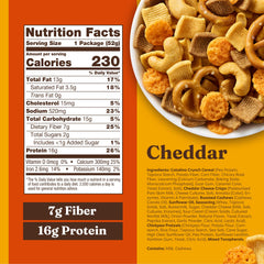 Catalina Crunch cheese crisps in the mix for savory crunch