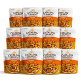 Catalina Crunch protein grab & go cheddar mix, on-the-go fueling