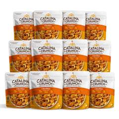 Catalina Crunch protein grab & go cheddar mix, on-the-go fueling