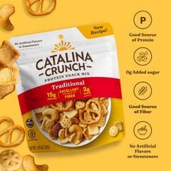 Catalina Crunch resealable bag keeps snack fresh for travel