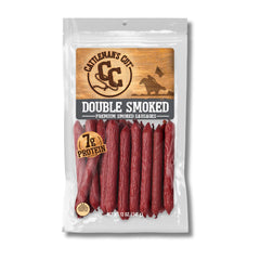 Cattleman's Cut double smoked sausages pack front for bold flavor on the go