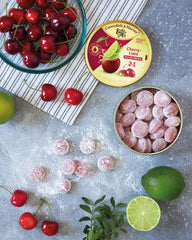Cavendish & Harvey Double Fruit Drops lime filling delivers bright citrus center