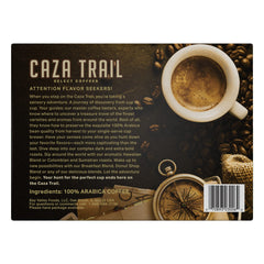 Caza Trail coffee pod in brewers for a fast, reliable brew