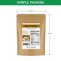 CCnature Stevia powder scoop enables easy, mess-free measurement for consistent sweetness.
