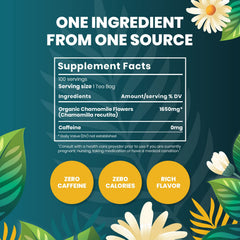 Eco-friendly Cederberg chamomile tea packaging with compostable bags