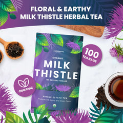 Cederberg Milk Thistle Tea – floral earthy flavor for daily sipping.