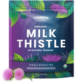 Cederberg Milk Thistle tea bags showcase bold flavor and caffeine-free enjoyment.