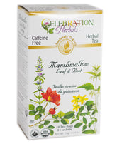 Celebration Herbals Marshmallow Root Tea pack of 24 bags for a convenient ritual