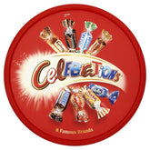 Celebrations chocolate tub 500g mix of minis, perfect for sharing at parties.