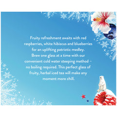 Celestial Seasonings 5-minute cold brew for convenient iced tea.