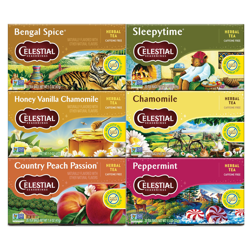 Celestial Seasonings Bengal Spice tea bag for a comforting evening