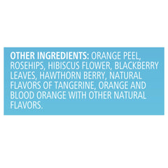 Celestial Seasonings Citrus Sunrise brew glass highlights quick cold brew in minutes.