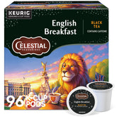 Celestial Seasonings English Breakfast K Cup pod for quick robust morning brew