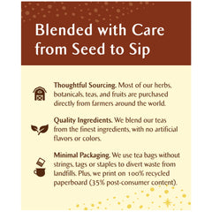 Celestial Seasonings Fireside Vanilla Spice steeping in a cup yields comforting aroma.