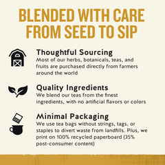Celestial Seasonings cup with honey-vanilla chamomile aroma inviting calm