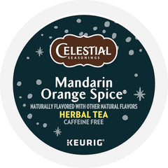 Celestial Seasonings orange peel aroma close-up evokes citrusy warmth