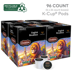 Recyclable K Cup pods from Celestial Seasonings for eco friendly daily tea