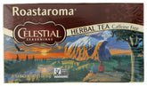 Celestial Seasonings Roastaroma tea bag in a cup showing cozy aroma and flavor