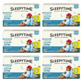 Celestial Seasonings Sleepytime Extra tea box front for a convenient six-pack nightly routine