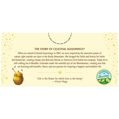 Sleepytime tea-bags-packaging highlights minimal waste and recyclability