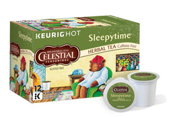 Back of Sleepytime box with ingredients and kosher label