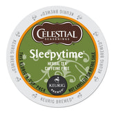 Celestial Seasonings Sleepytime K-Cup pack front for convenient relaxation