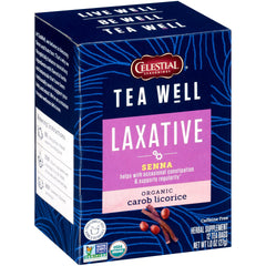 Celestial Seasonings TeaWell close-up of roasty carob and licorice flavors.