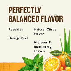 Celestial Seasonings Vitamin C Shine brewing instructions suggest 4-6 minutes for flavor