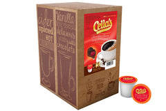 Cellas single-serve pods compatible with Keurig K-Cup Brewers for home or office use.