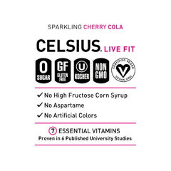 A glass with CELSIUS cans beside gym gear illustrating convenient energy during workouts.