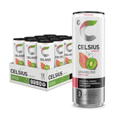 CELSIUS Sparkling Kiwi Guava can ready for an energizing workout boost.