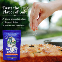 Celtic Salt Gourmet flakes closeup ideal finishing