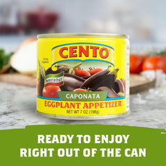 Cento Caponata salad bowl brings Mediterranean brightness to greens.