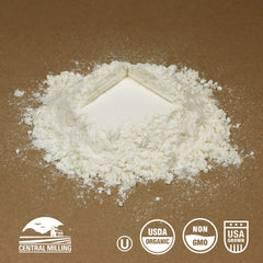 CENTRAL MILLING dough kneading with organic bread flour shows strong gluten development